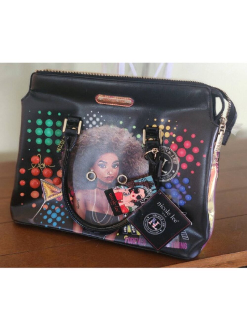 NEW Nicole Lee "Let's Rock" Fun Purse - RARE Handbag ...